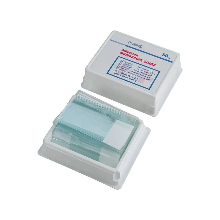 Skleněná mikroskopická sklíčka s pozitivním nabitím